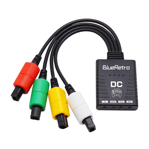 BlueRetro-Adapter Dreamcast für 4 Spieler — bis zu 4 Bluetooth-Controller