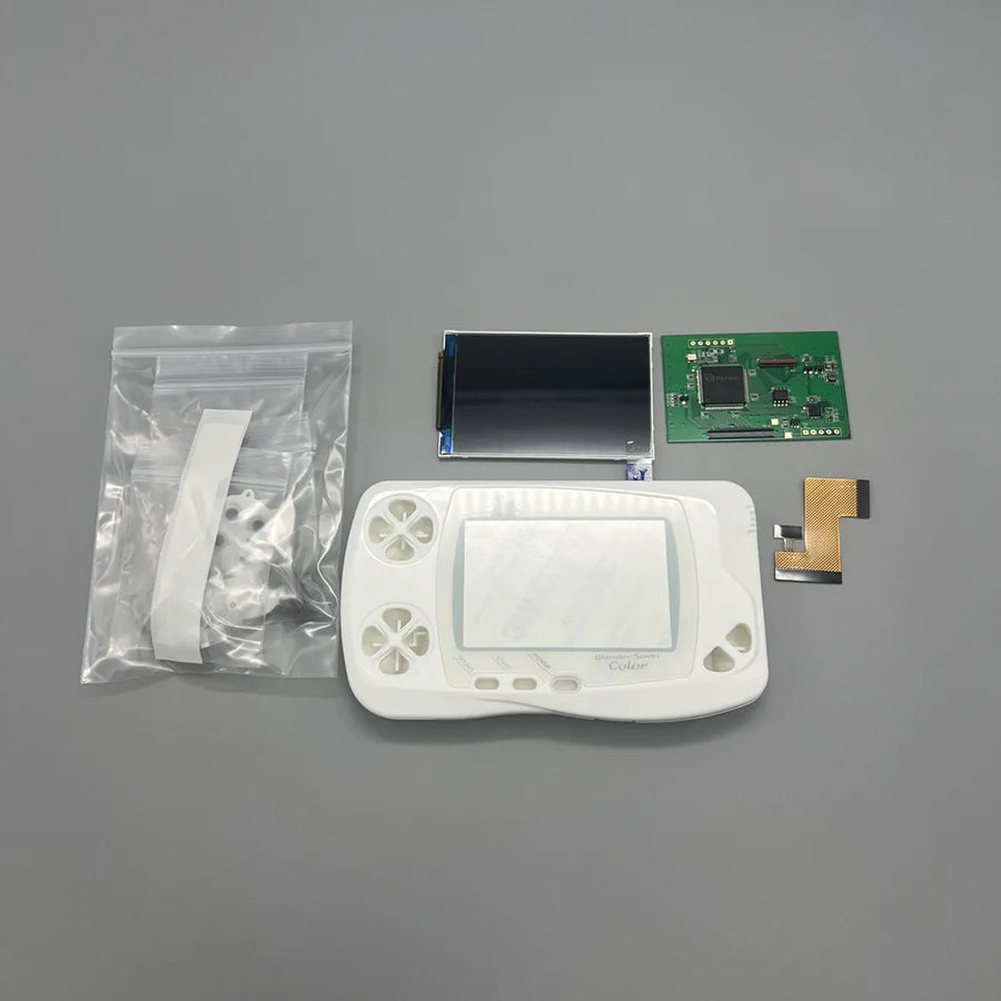 IPS-Display-Kit für WonderSwan Color, mit weißem Gehäuse — Bild 20