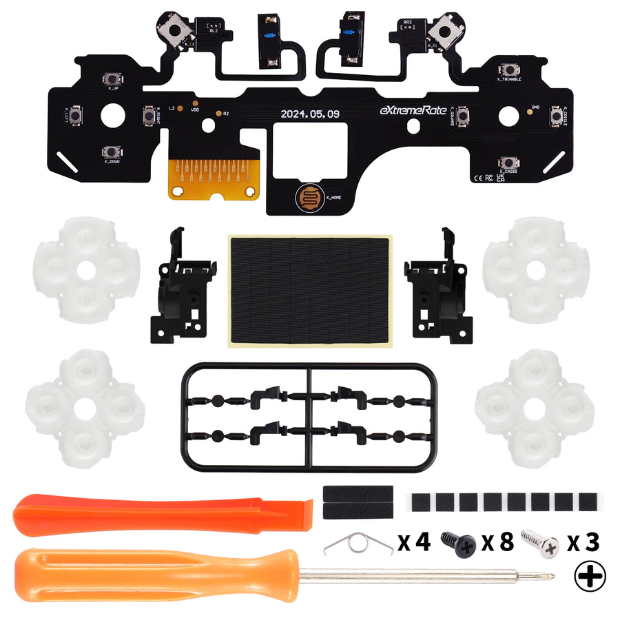 eXtremeRate Clicky kit for PS5 controller BDM-030, Light (0.6 N) — image 21