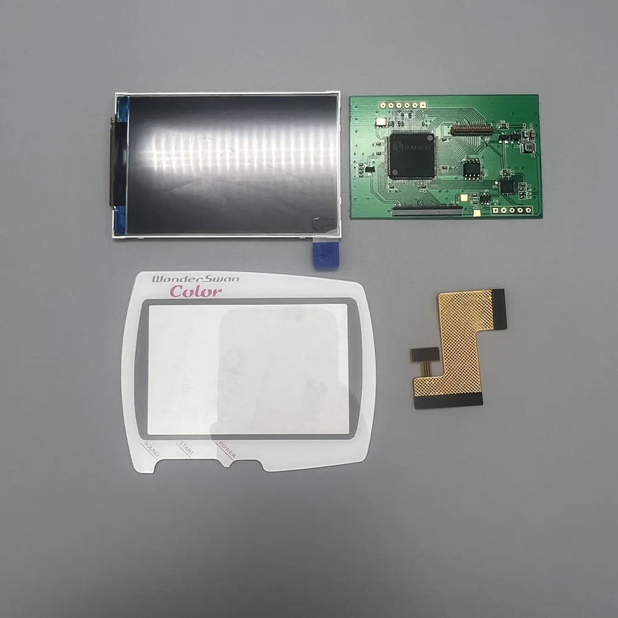 IPS-Display-Kit für WonderSwan Color, mit rosa Glas — Bild 21