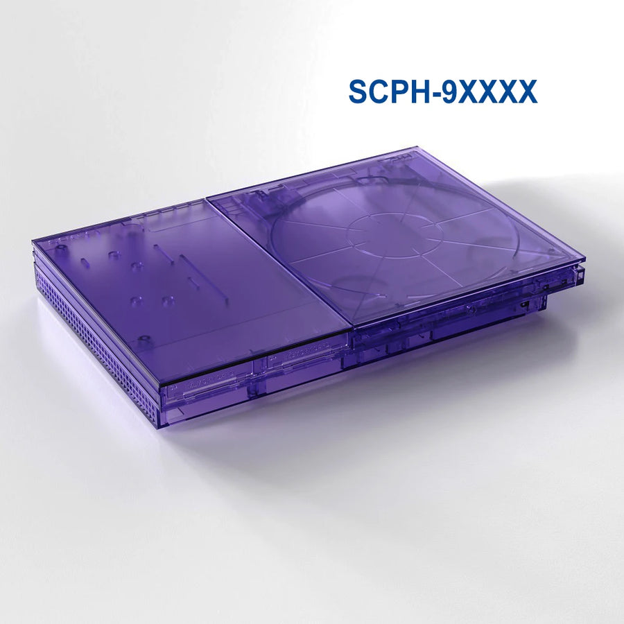 BitFunx translucent replacement shell for PS2 Slim, SCPH-9xxxx · Translucent purple — image 8