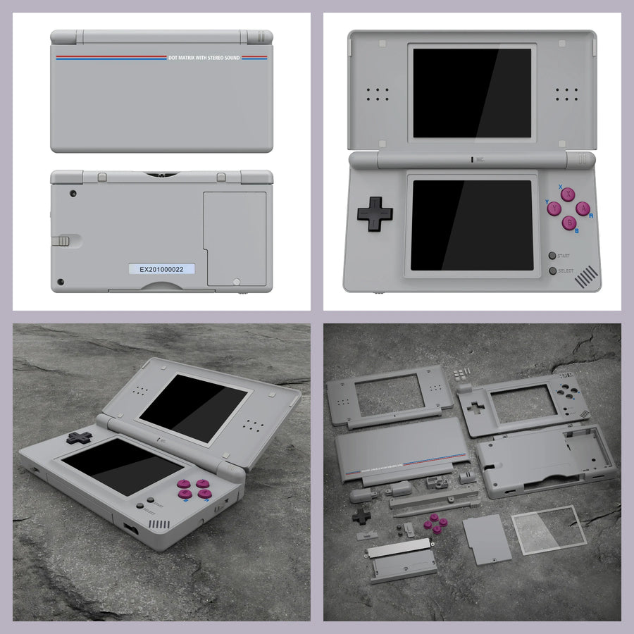 eXtremeRate full shell for DS Lite with buttons and lens — image 10