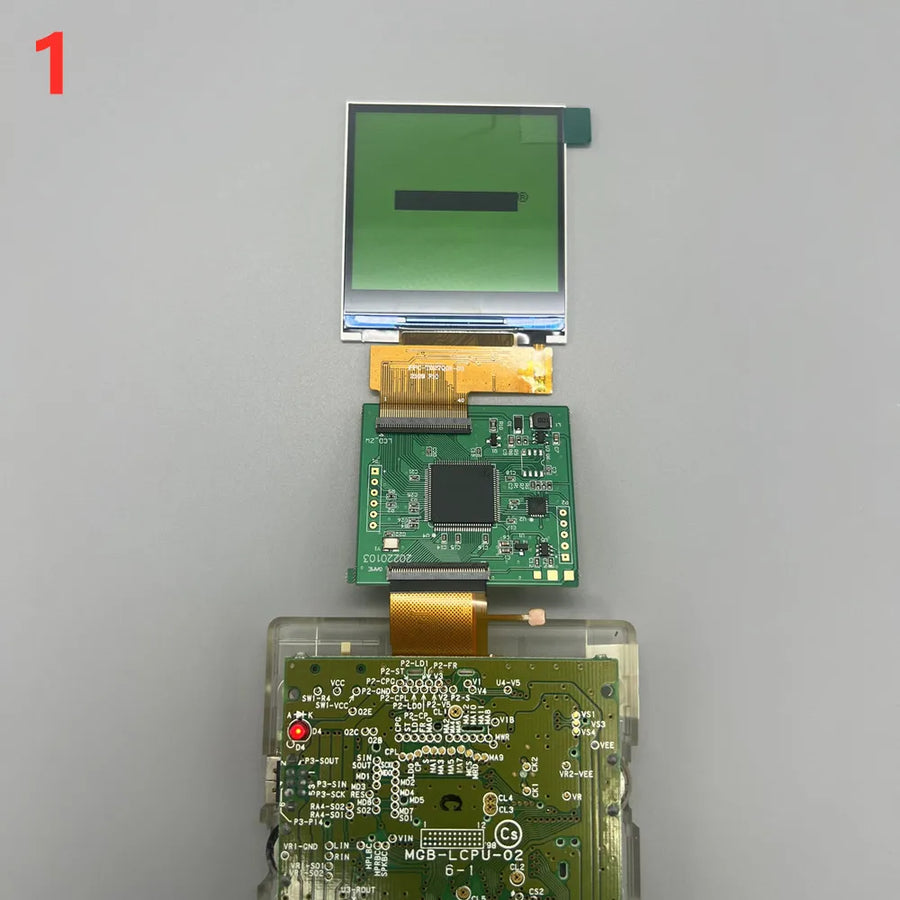 IPS-Display 2,6 Zoll für Game Boy Pocket — Bild 8
