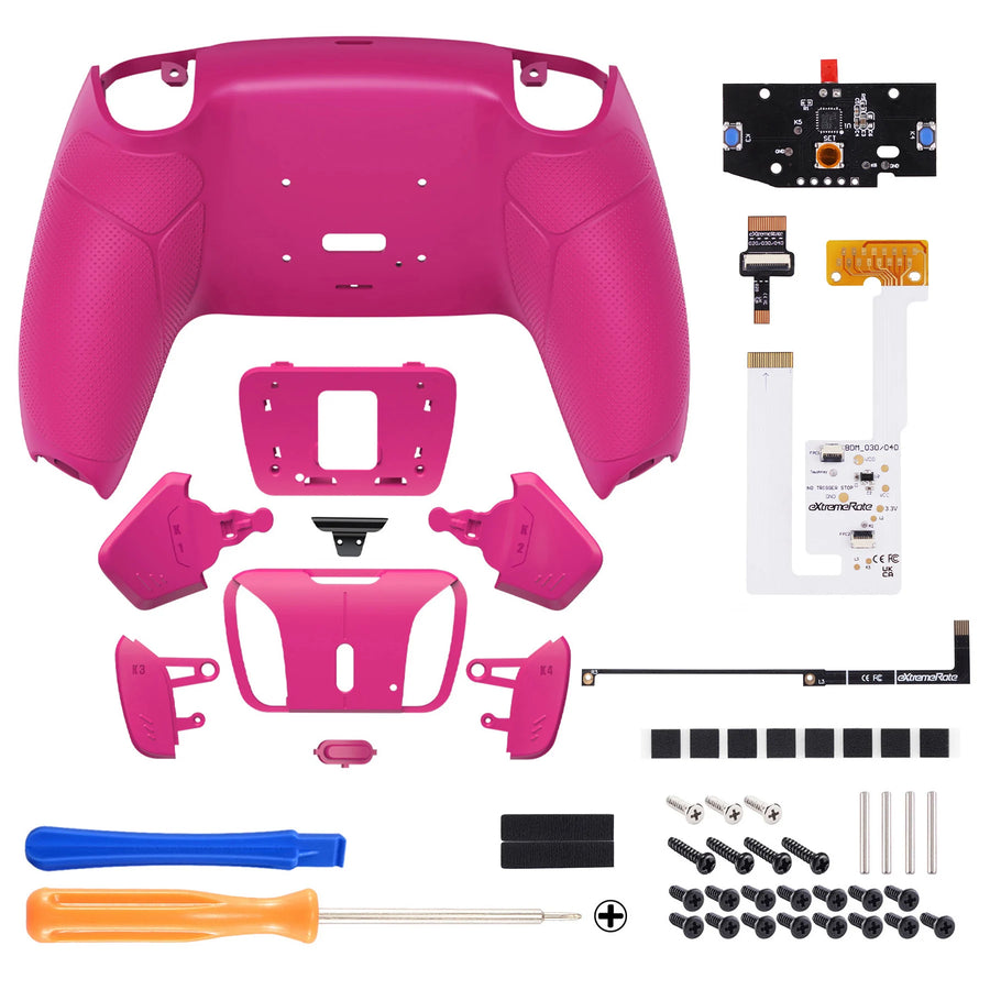eXtremeRate RISE4 V3 Kit für PS5-Controller, Farbe Nova-Rosa Soft-Touch — Bild 41