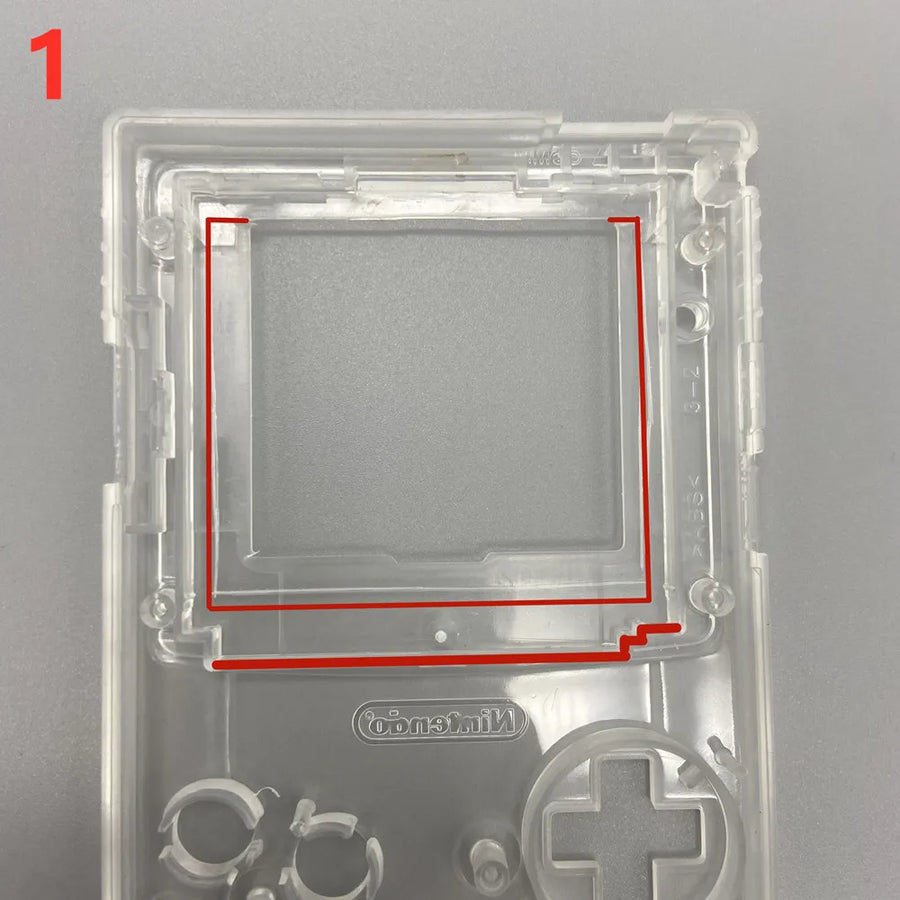 Écran IPS 2,6 pouces de remplacement pour Game Boy Color, avec nappe de connexion et vitre de protection — visuel 11