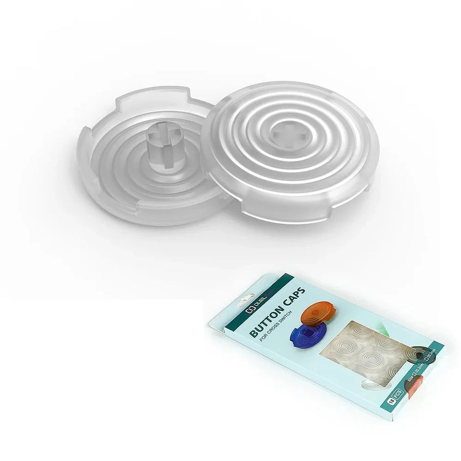 TicKnot hitbox button caps, translucent white — image 15