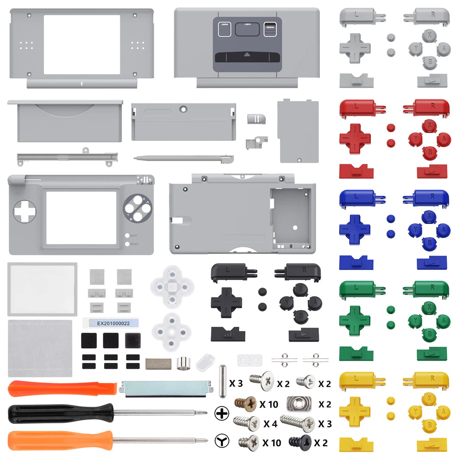 eXtremeRate full shell for DS Lite with buttons and lens — image 7