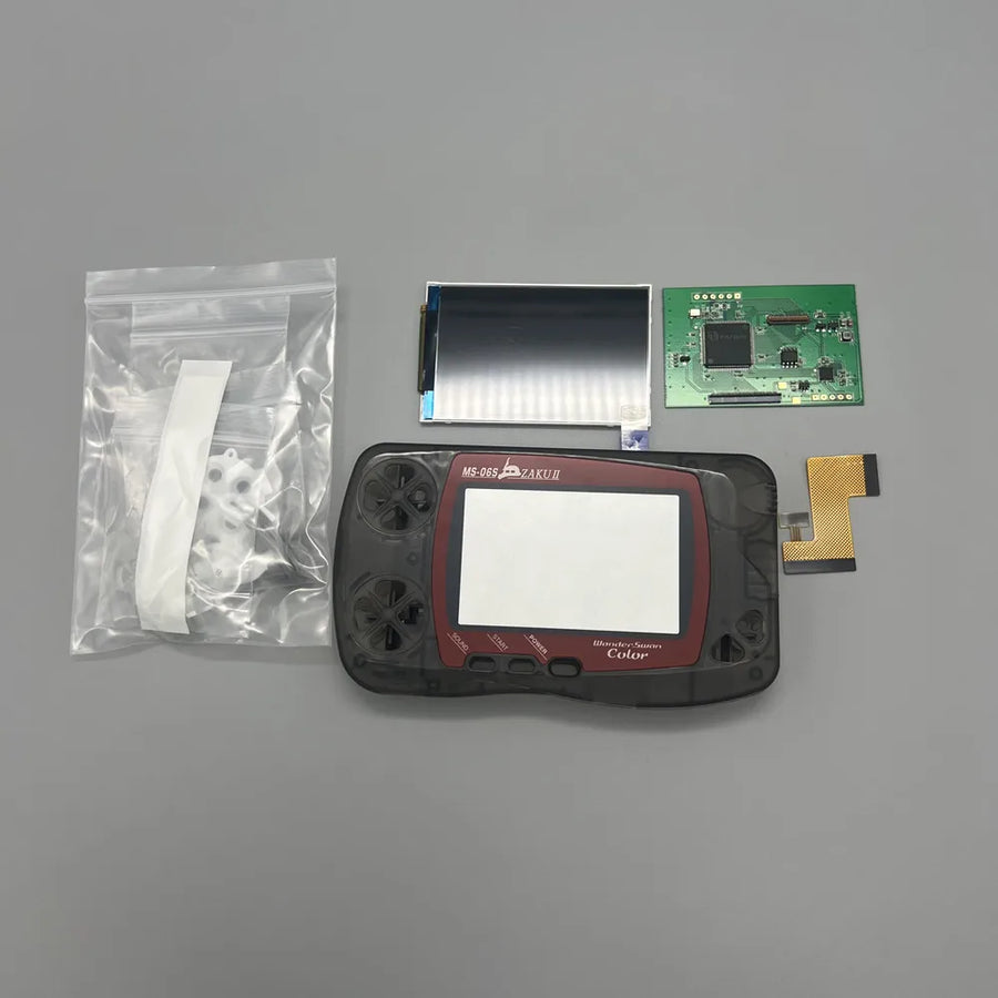 IPS-Display-Kit für WonderSwan Color, mit schwarzem Gehäuse — Bild 24