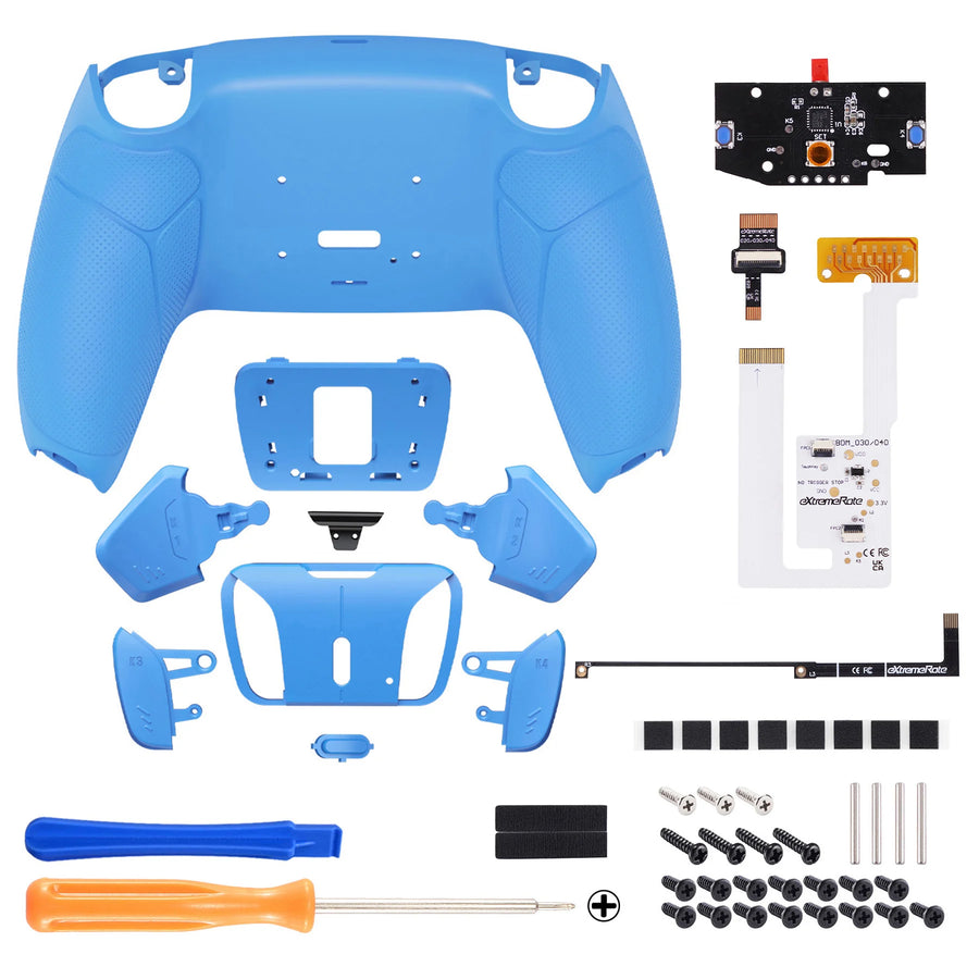 eXtremeRate RISE4 V3 Kit für PS5-Controller, Farbe Sternenblau Soft-Touch — Bild 31