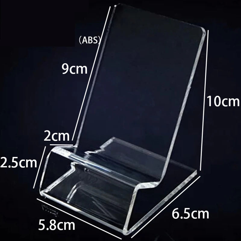 Présentoir en acrylique transparent pour console portable, smartphone ou petite tablette — visuel 3