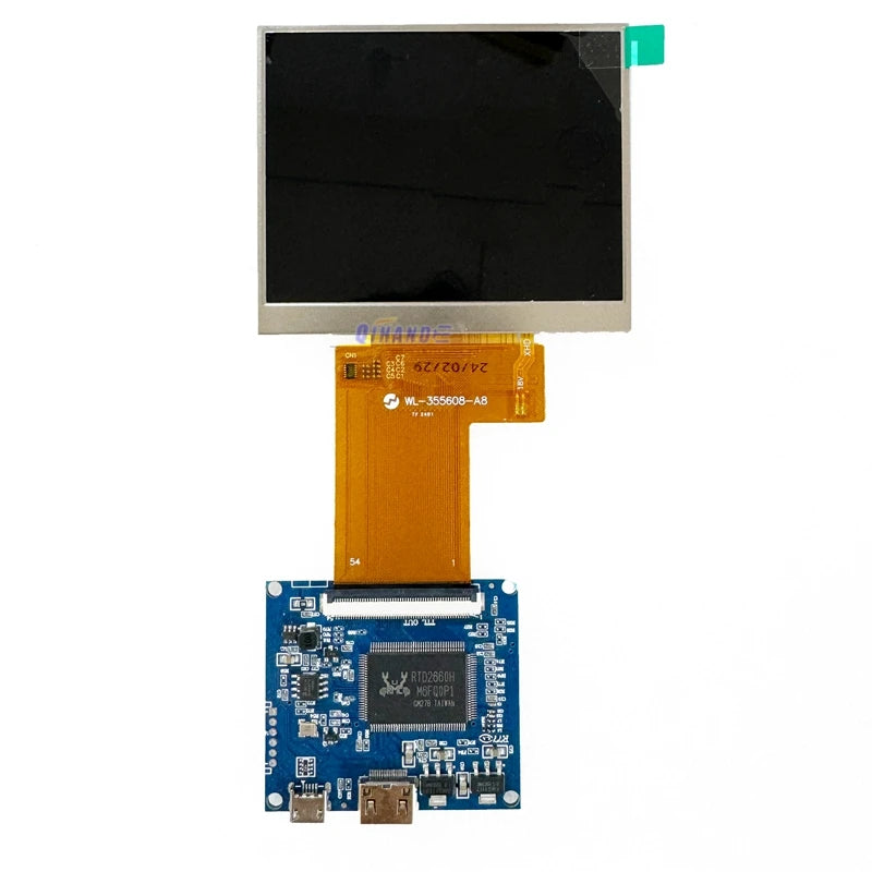 3,5-Zoll-IPS-Bildschirm für Anbernic RG35XX mit Mini-HDMI-Platine