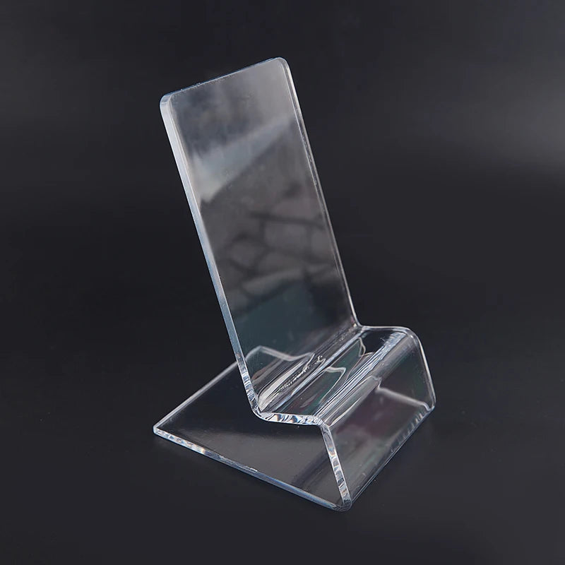 Présentoir en acrylique transparent pour console portable, smartphone ou petite tablette — visuel 4
