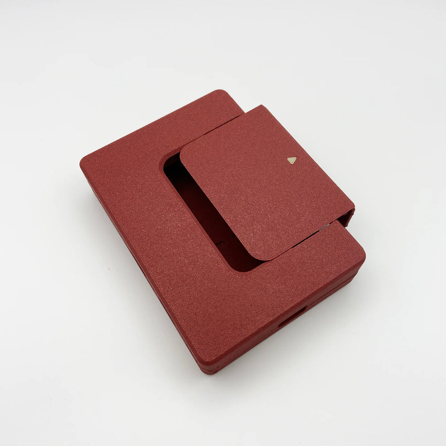 Bordeauxrote 3-in-1-Hülle für TrimUI Brick