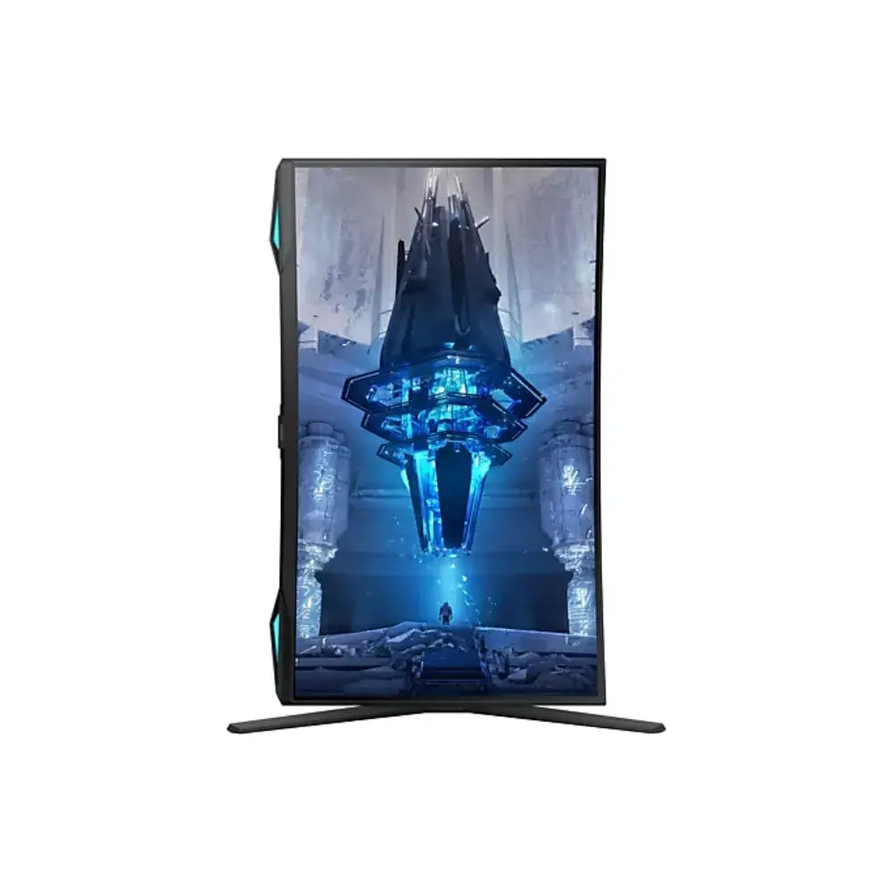Réglages ergonomiques du Samsung Odyssey Neo G7 pour un confort optimal.