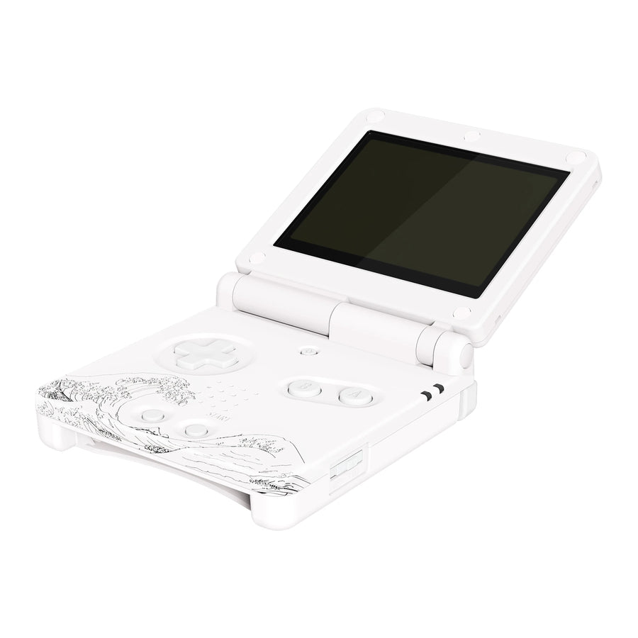 Coque de remplacement complète eXtremeRate pour Game Boy Advance SP, compatible écran IPS sans découpe — visuel 4