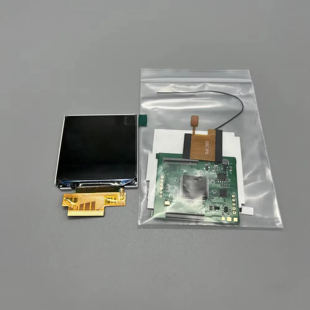 Écran IPS 2,45 pouces de remplacement pour Game Boy Color, montage sans découpe de coque — Sans vitre