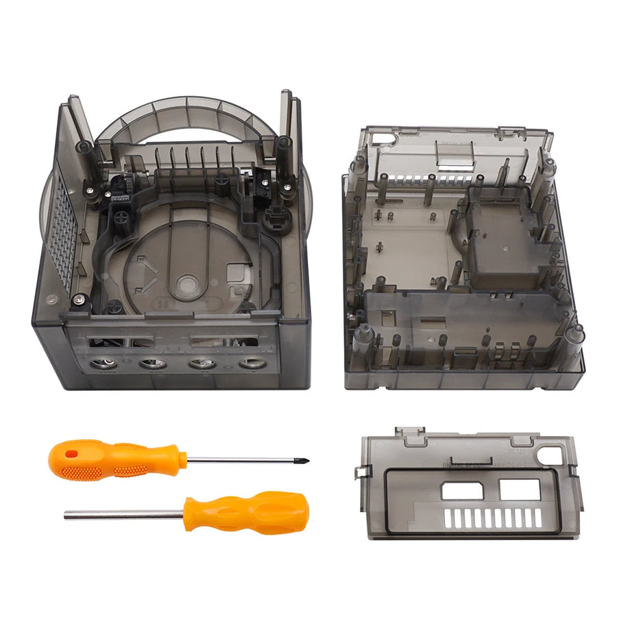 Shell for GameCube, translucent black, kit version — image 38