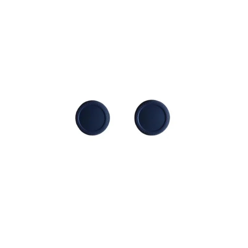 2 dark grey joystick caps