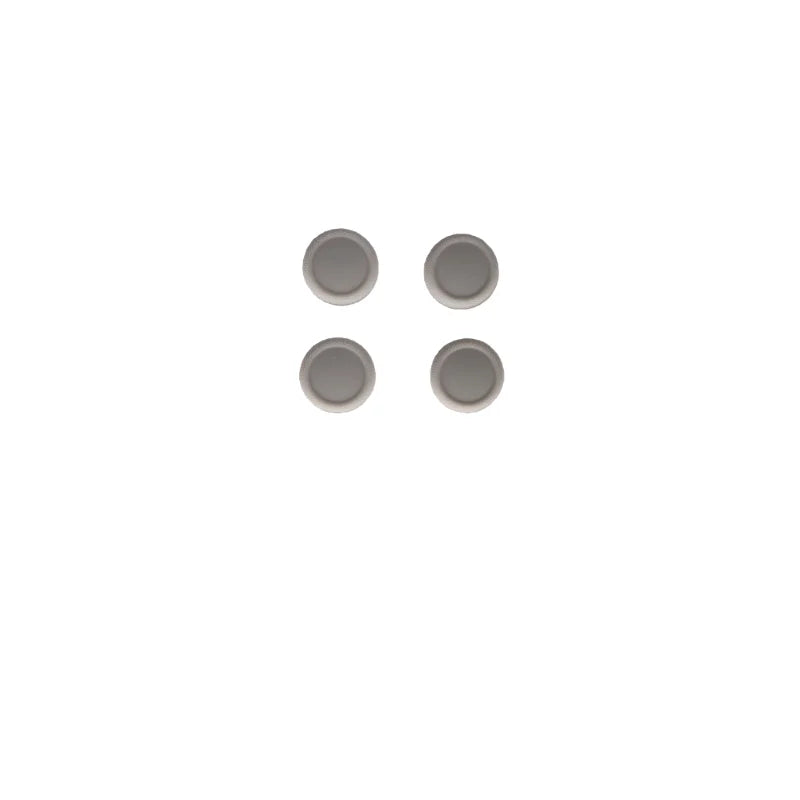 4 light grey joystick caps