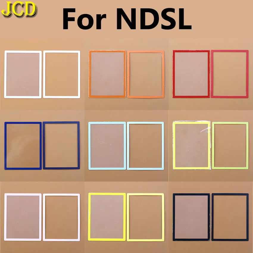 Lentille d'écran supérieur et cadre d'écran inférieur en plastique de remplacement pour console DS Lite — visuel 7