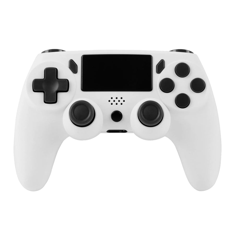Manette sans fil GAMINJA P47, coloris blanc, compatible PS4, PS3 et PC