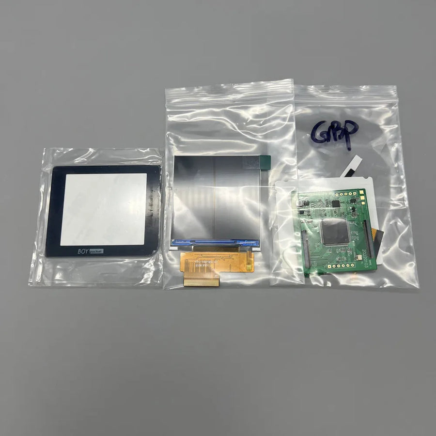 IPS-Display 2,6 Zoll für Game Boy Pocket, schwarze Scheibe ohne LED — Bild 22