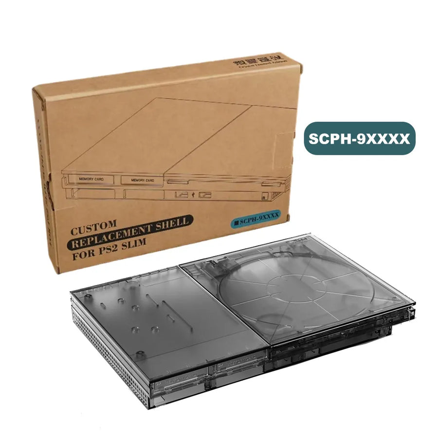 Translucent shell for PS2 Slim, SCPH-9xxxx translucent black — image 16