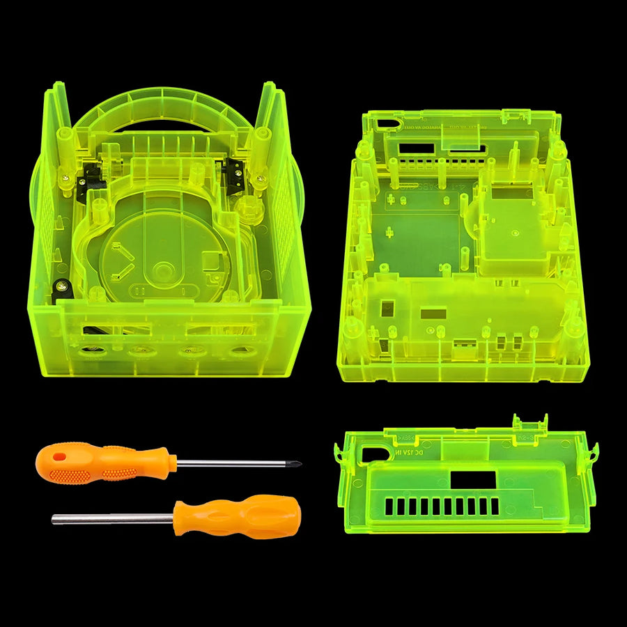 Shell for GameCube, translucent green, kit version — image 35