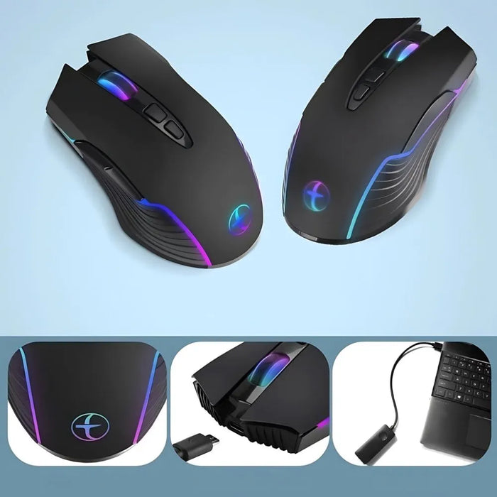 Its reason to exist: the jiggler mode — Silent RGB Wireless Gaming Mouse - Jiggler Mode