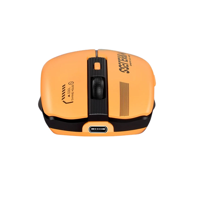 The dongle, charging and the six buttons — Wireless Gaming Mouse Racing Edition RGB, 6 Buttons