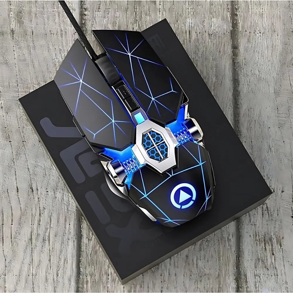 Souris Silencieuse Noir