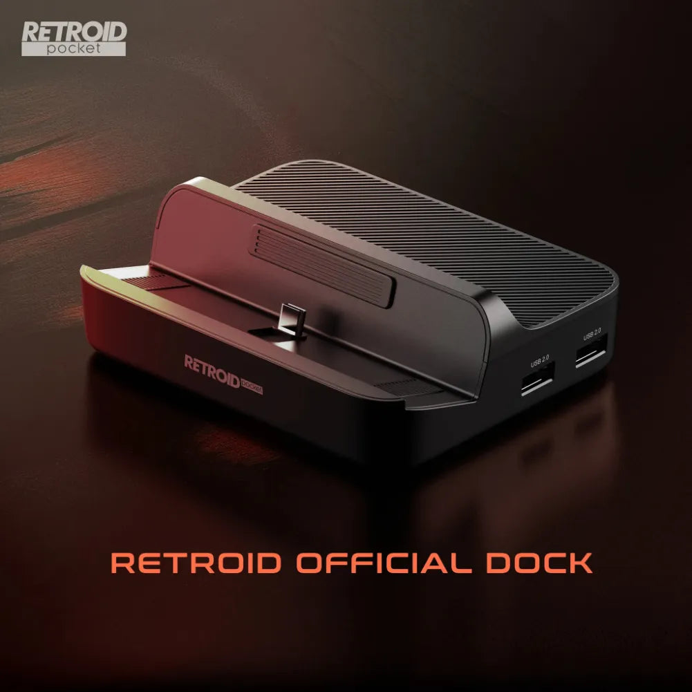 Retroid Officiel Dock – Station 7-en-1 pour consoles