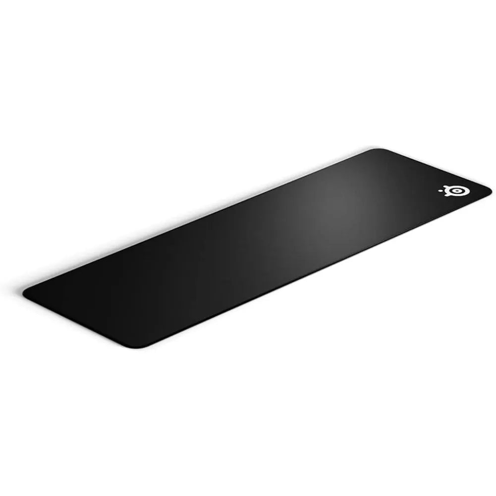 SteelSeries QcK Edge XL gaming mouse pad with reinforced stitching for durability and non-slip rubber base.