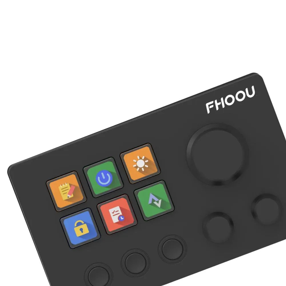 Stream Deck Mirabox de couleur Noir