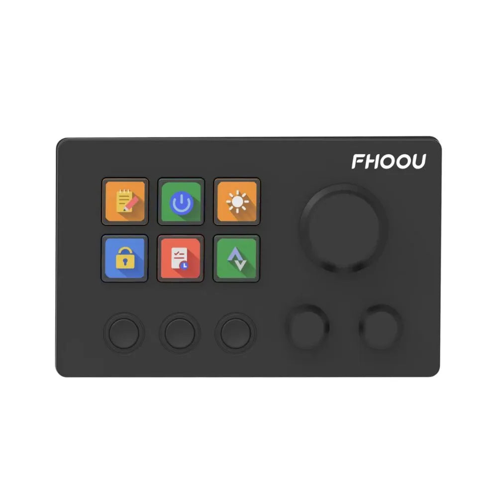 Stream Deck Mirabox de couleur Noir