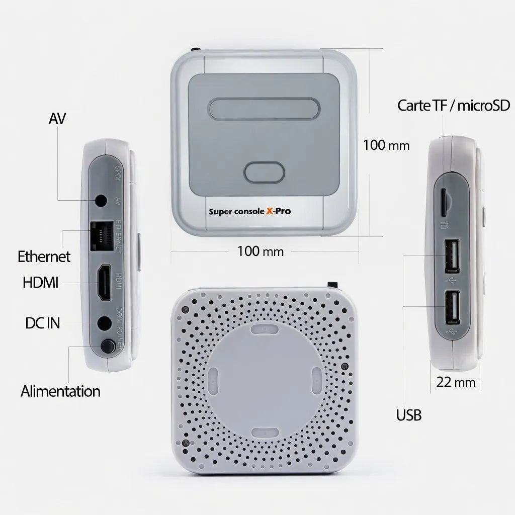 Super Console X M8 : 20 000 Jeux Rétro TV Stick 4K HDMI !