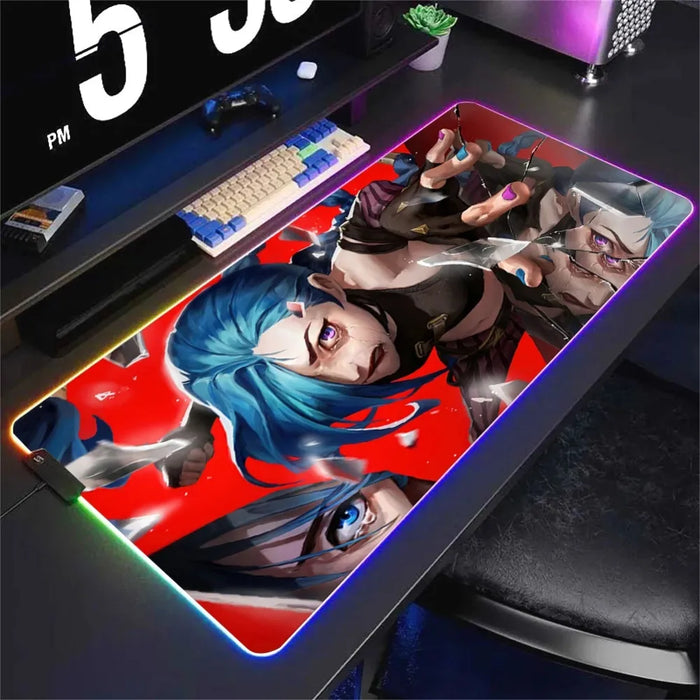 Was er nicht kann — XXL Jinx RGB Mauspad