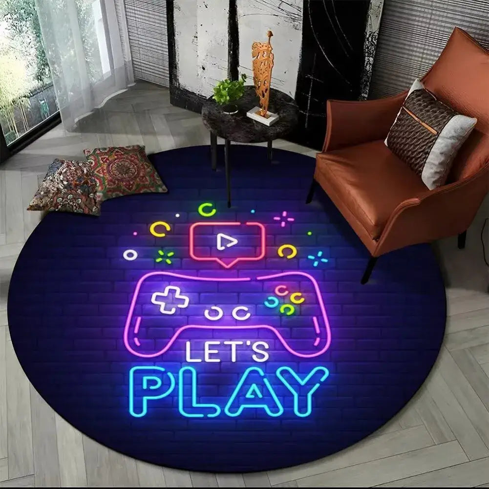 Tapis de Sol Gamer design coloré