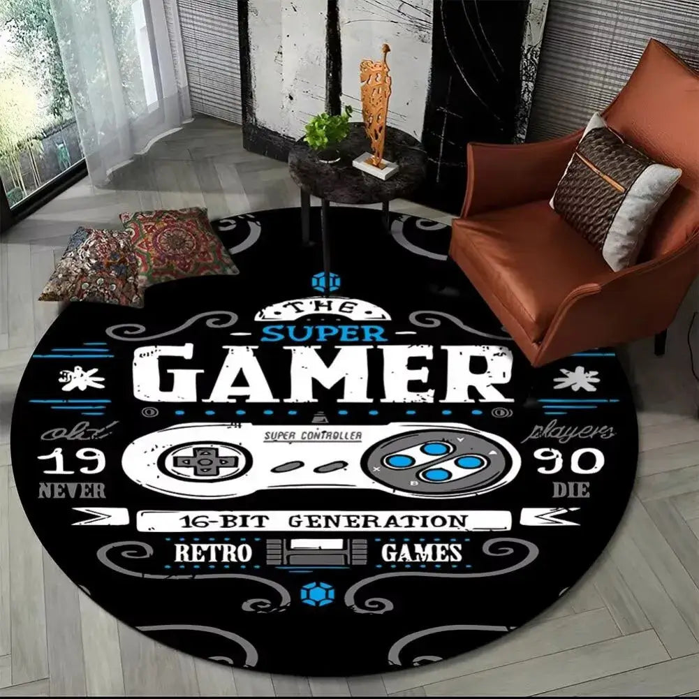Tapis de Sol Gamer en polyester résistant