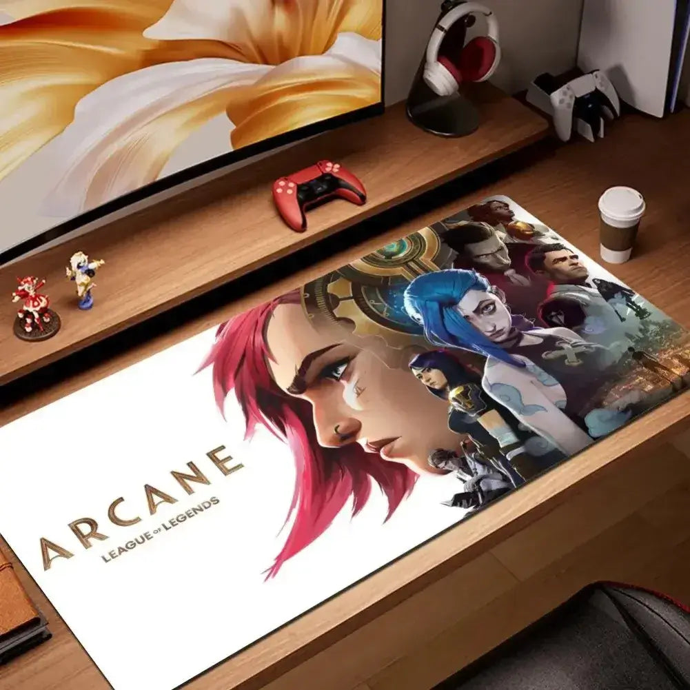Tapis de souris League of legends tiré de la serie arcane