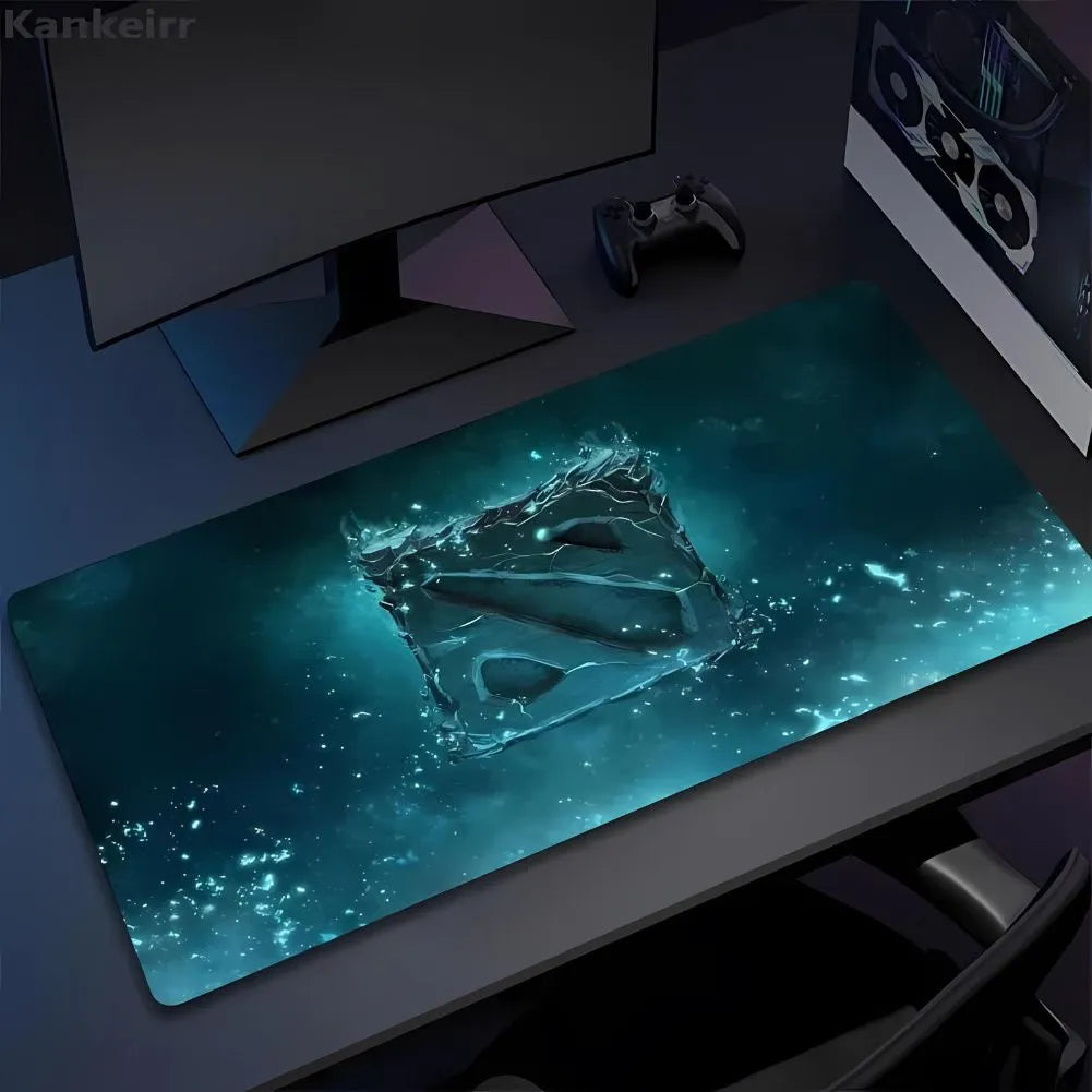 Tapis de souris XXL Dota 2 Moba Bleu