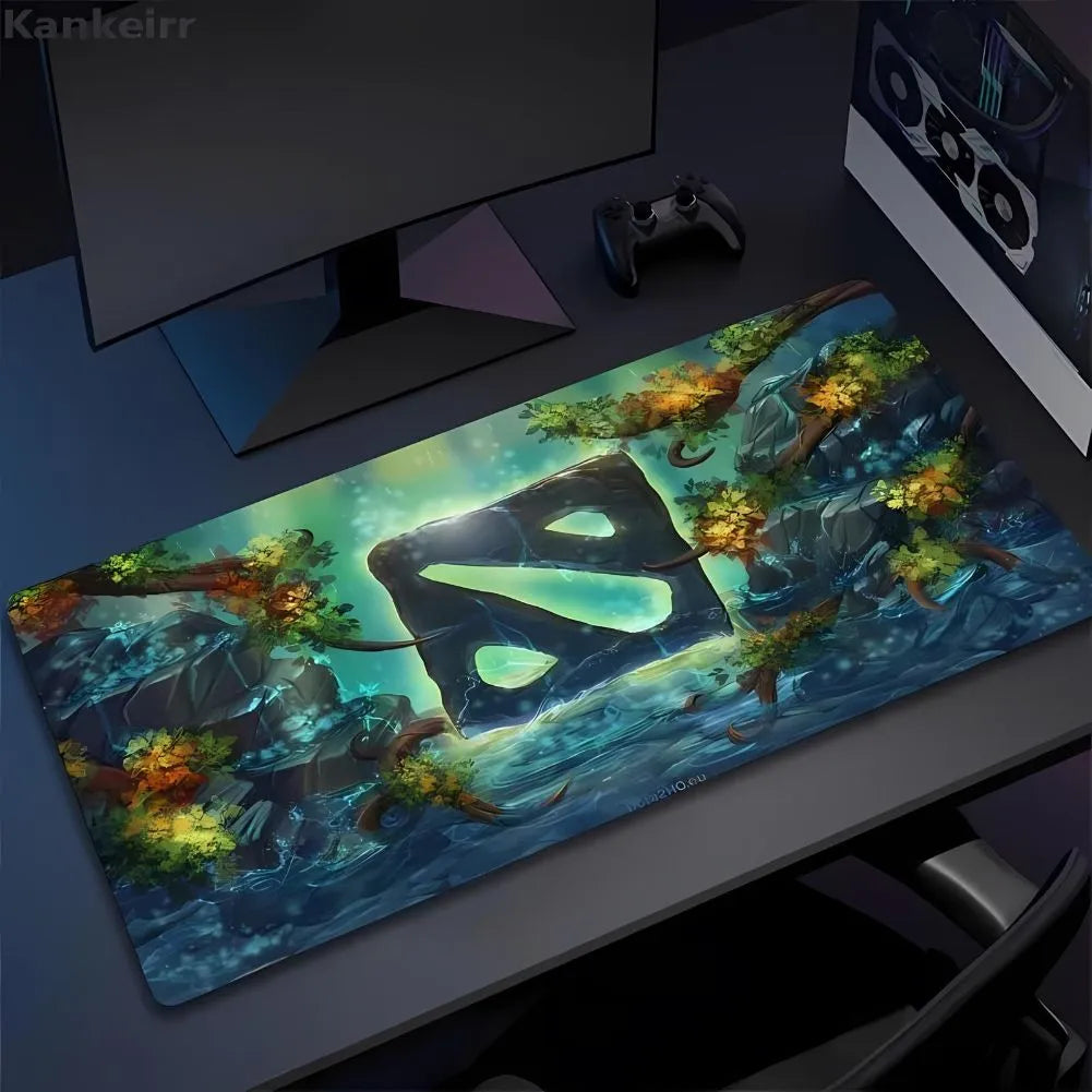 Tapis de souris XXL Dota 2 Moba Vert