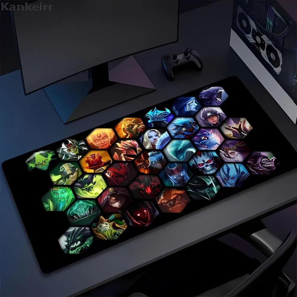 Tapis de souris XXL Dota Noir
