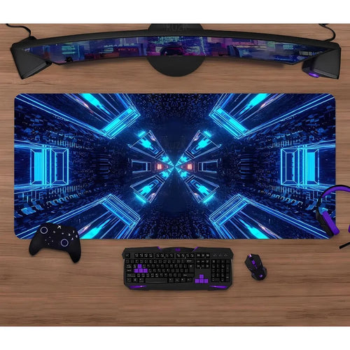 XXL Mouse Pad with Stylish Light Effect 