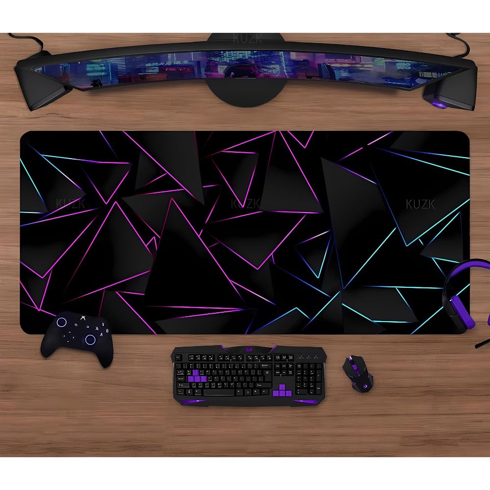 Tapis de souris XXL Effet Rose