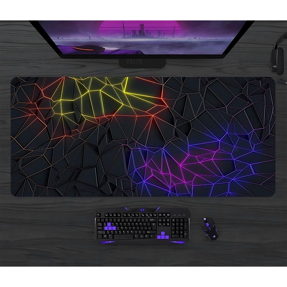 Tapis de souris XXL Effet Violet
