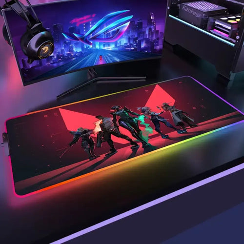 Legendary Team and RGB Control – Valorant Team Gaming Mouse Pad 