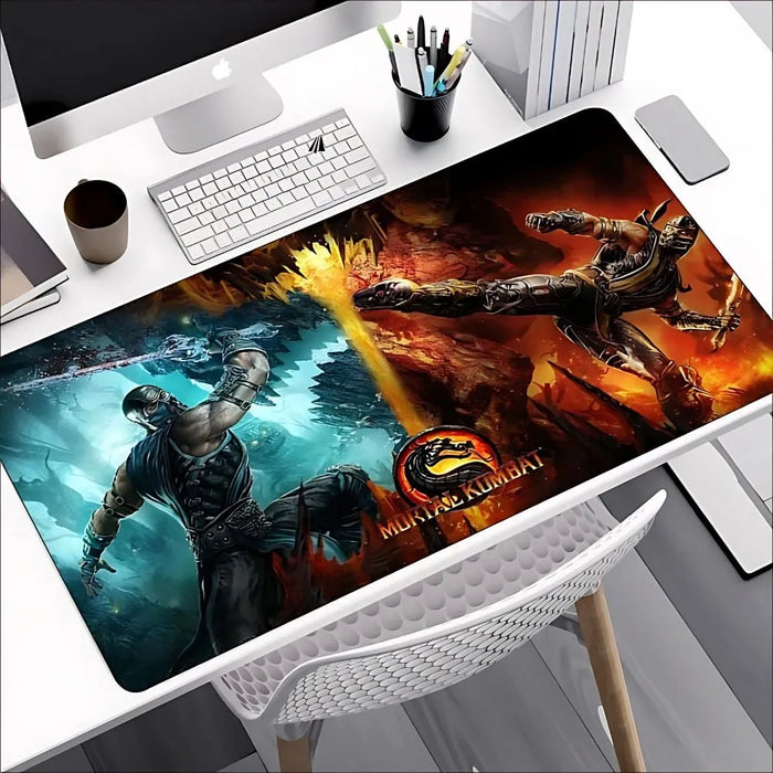 Weiches Gewebe, Thermotransferdruck — Mortal Kombat Gamer-Mauspad - Großformat