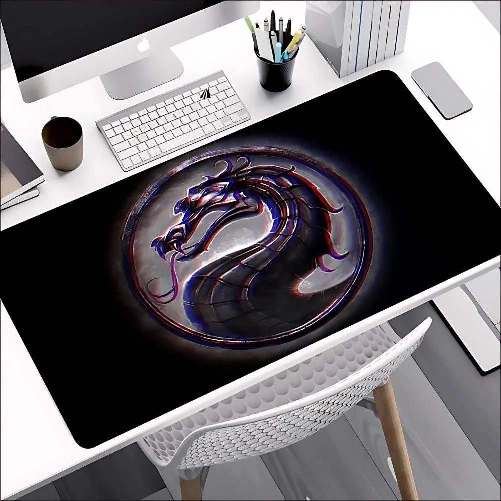 Tapis de souris gamer Mortal kombat Dragon violet