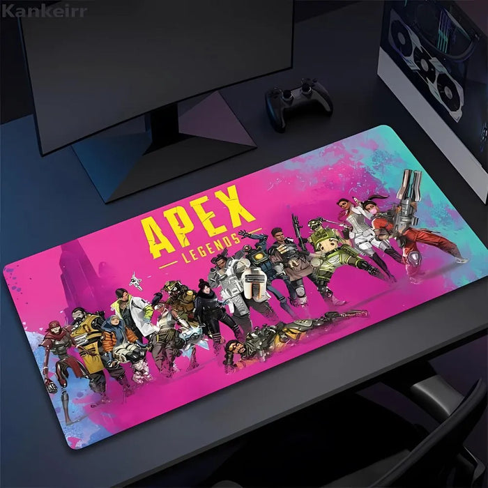 Smooth surface, stitched edges — XXL Apex Legends Mouse Pad - Precision and Comfort